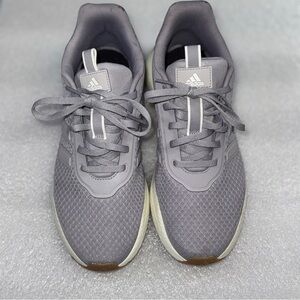 Adidas Cloudfoam Shoes Women’s Size 8.5 Gray Mesh Athletic Running Sneakers
